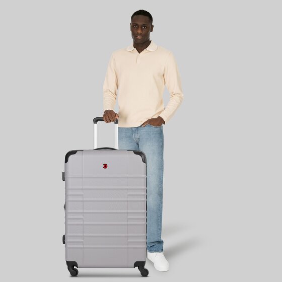 Wenger Amplar Evo 4 Rollen Trolley L 75 cm mit Dehnfalte