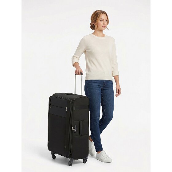 Samsonite Citybeat 4 Rollen Trolley 78 cm mit Dehnfalte