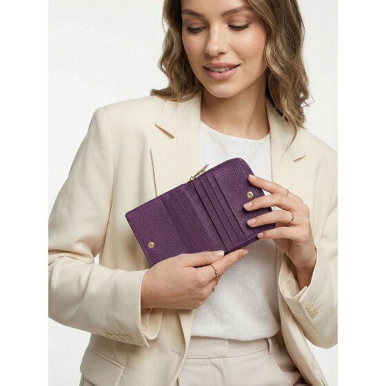 Lazarotti Bologna Leather Medium Zip-Around Geldbörse Leder 10 cm