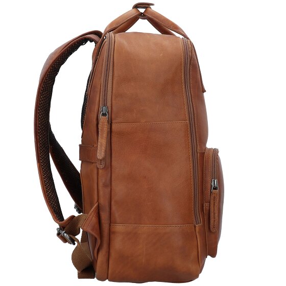 The Chesterfield Brand Wax Pull Up Business-Rucksack Leder 40 cm Laptopfach