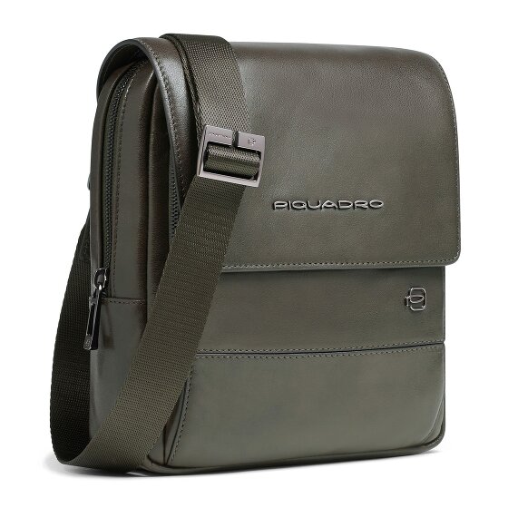 Piquadro Philip Umhängetasche Leder 20 cm