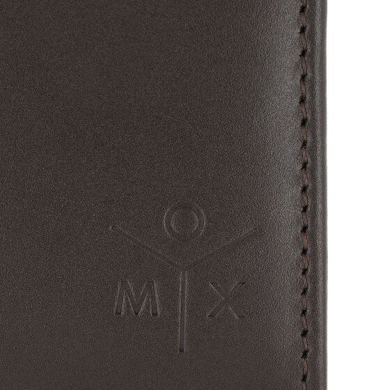 oxmox Leather Geldbörse RFID Schutz Leder 11 cm