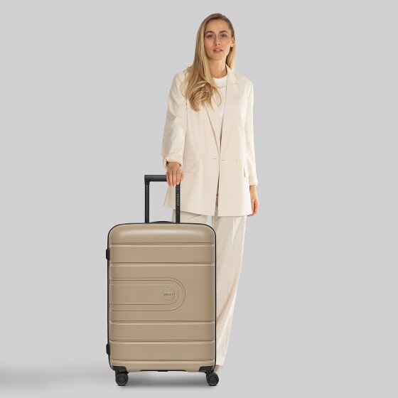 Redolz Essentials 11 4 Rollen Trolley 66 cm mit Dehnfalte