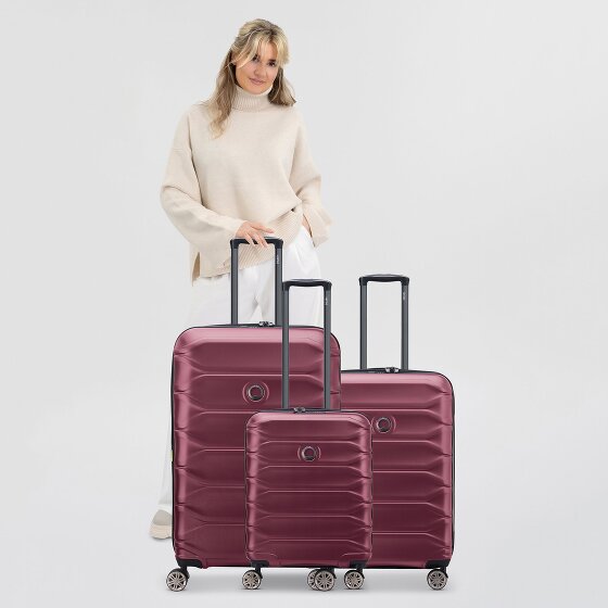 Delsey Paris Meteor 4 Rollen Kofferset 3-teilig mit Dehnfalte