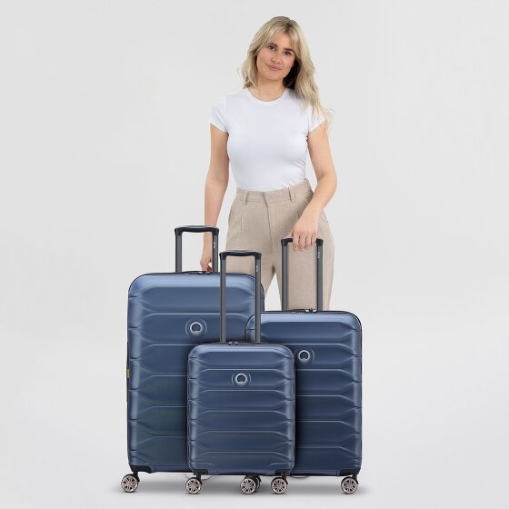 Delsey Paris Meteor 4 Rollen Kofferset 3-teilig mit Dehnfalte