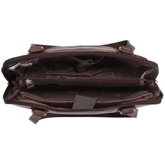 The Chesterfield Brand Wax Pull Up Schultertasche Leder 30 cm Laptopfach