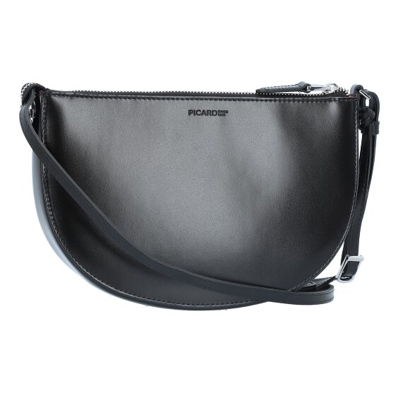 Picard Black Tie Umhängetasche Leder 25 cm