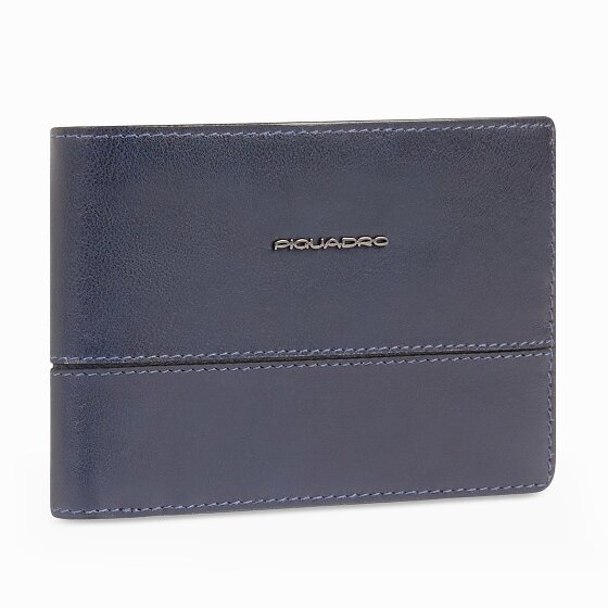 Piquadro Philip Geldbörse RFID Schutz Leder 12.5 cm