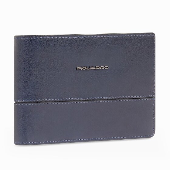Piquadro Philip Geldbörse RFID Schutz Leder 12.5 cm
