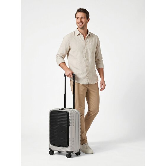 Redolz Essentials 17 2.0 4 Rollen Kabinentrolley 55 cm Laptopfach mit Dehnfalte