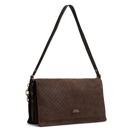 Tommy Hilfiger Crest Leather Schultertasche Leder 32 cm