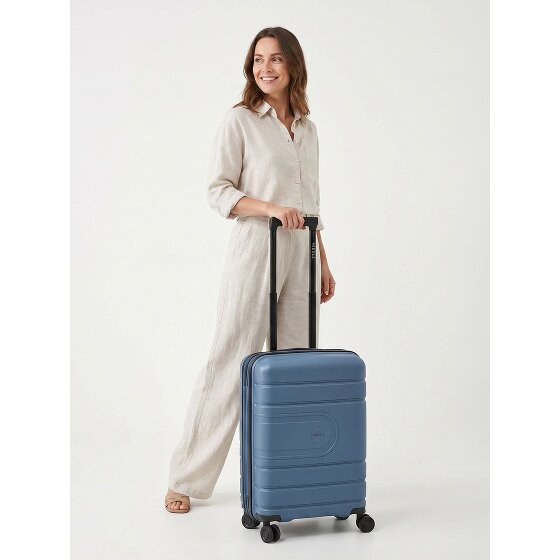 Redolz Essentials 11 4 Rollen Kabinentrolley 55 cm mit Dehnfalte
