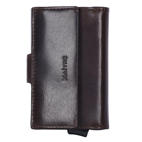 Maître Birkheim C-Three Kreditkartenetui RFID Schutz Leder 6.5 cm