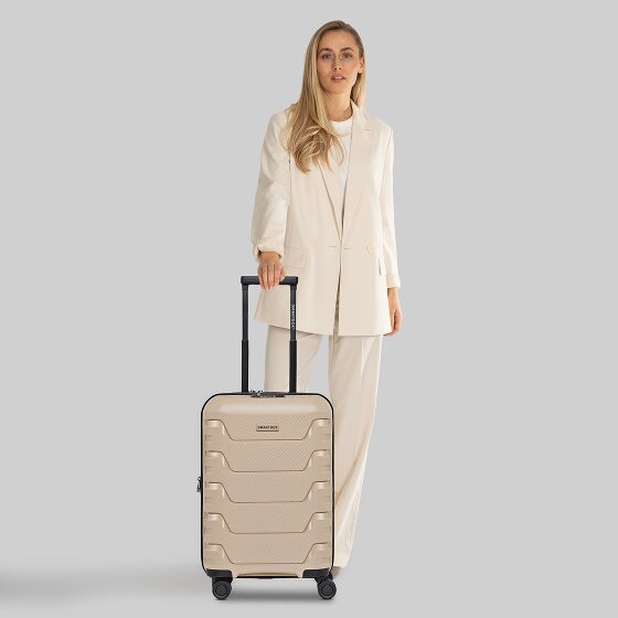 Smartbox Edition 01 4 Rollen Kabinentrolley 55 cm mit Dehnfalte