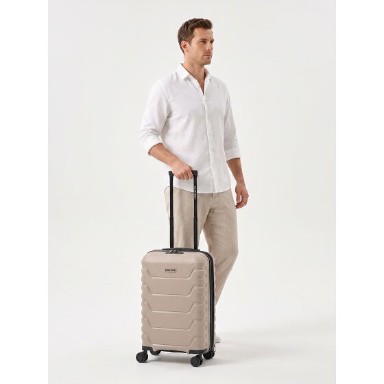 Smartbox Edition 01 4 Rollen Kabinentrolley 55 cm mit Dehnfalte