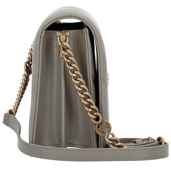 PINKO Love Click Umhängetasche Leder 25 cm