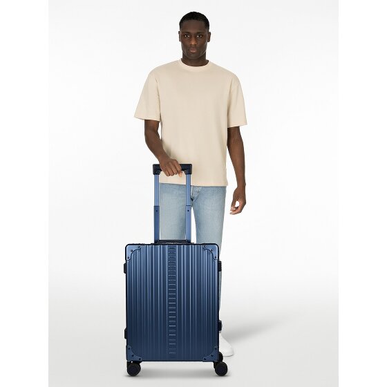 Aleon Traveler Domestic 4-Rollen Kabinentrolley Aluminium 55 cm