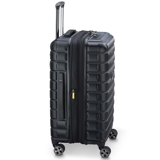 Delsey Paris Shadow 5.0 4 Rollen Trolley 66 cm mit Dehnfalte
