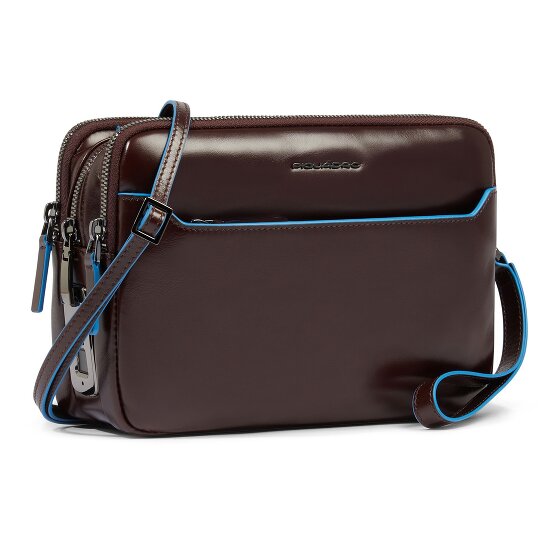 Piquadro Blue Square Umhängetasche Leder 23 cm