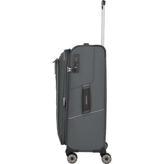 Travelite Skaii 4 Rollen Trolley 67 cm mit Dehnfalte
