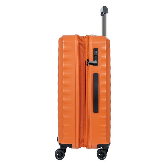 Bric's Nausicaa 4 Rollen Trolley M 69.5 cm mit Dehnfalte