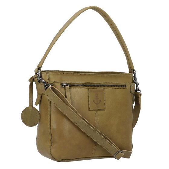 Harbour 2nd Soft Weaving Schultertasche Leder 24 cm