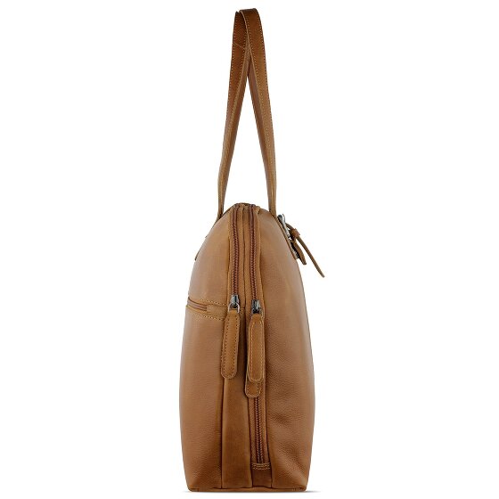 Klondike 1896 Gold Charles Aktentasche Leder 37 cm Laptopfach