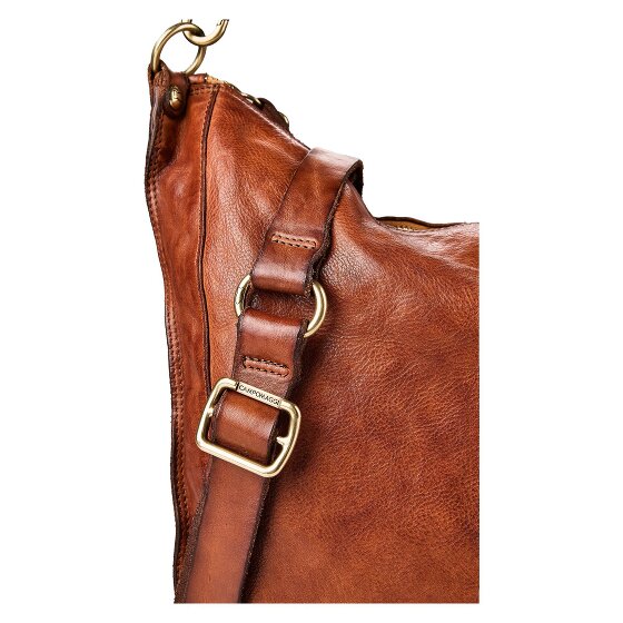 Campomaggi Mogano Schultertasche Leder 44 cm