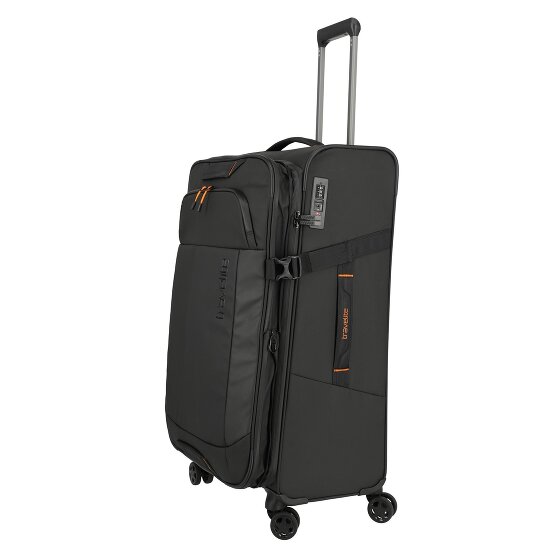 Travelite Briize 4 Rollen Trolley L 78 cm mit Dehnfalte