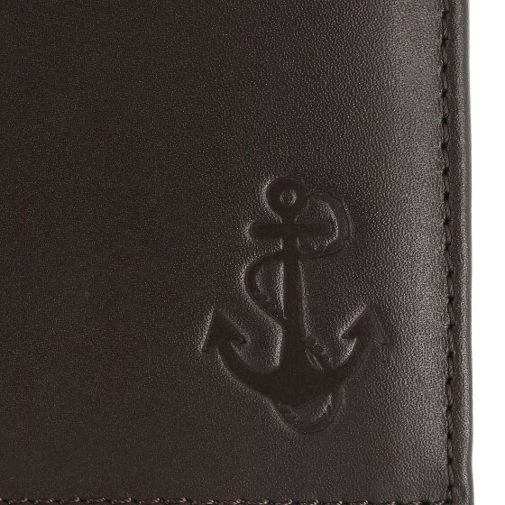 oxmox Leather Geldbörse RFID Schutz Leder 10 cm