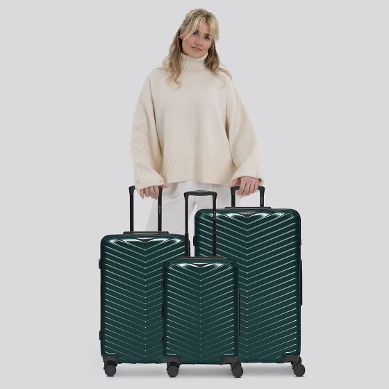 Redolz Essentials 18 4 Rollen Kofferset 3-teilig mit Dehnfalte