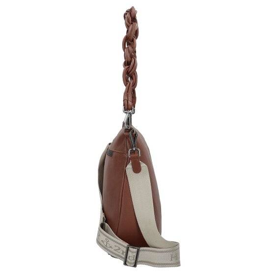 Harbour 2nd Just Pure Umhängetasche Leder 37 cm