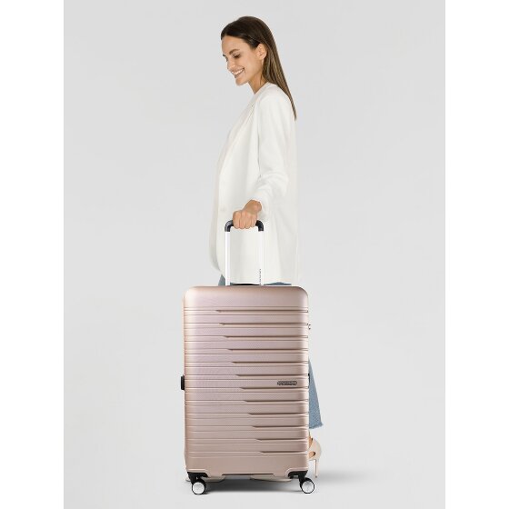 American Tourister Flashline 4 Rollen Trolley 78 cm mit Dehnfalte