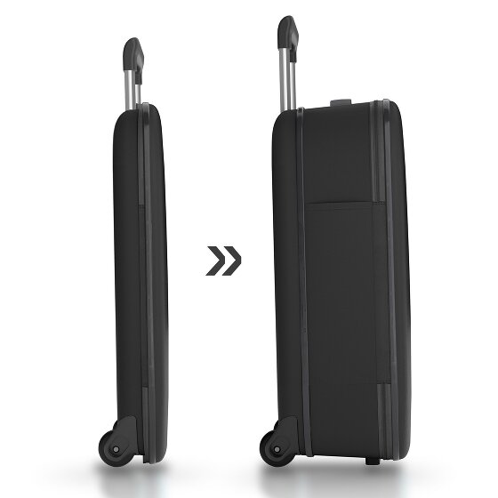 Rollink Vega II faltbarer 2-Rollen Kabinentrolley S 55 cm