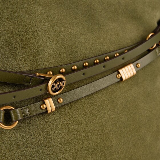 PINKO Belt Bag Big Schultertasche Leder 40 cm