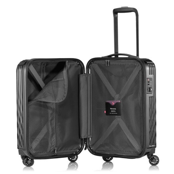 Pack Easy Flow 4 Rollen Kabinentrolley S 52 cm