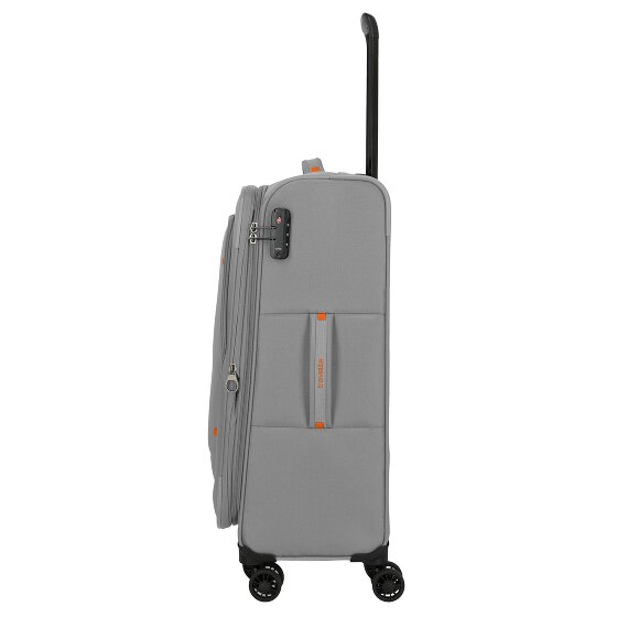 Travelite Umbria 4 Rollen Kofferset 3-teilig mit Dehnfalte