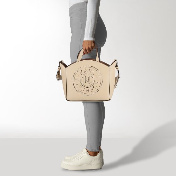 Karl Lagerfeld Circle Shopper Tasche Leder 26 cm