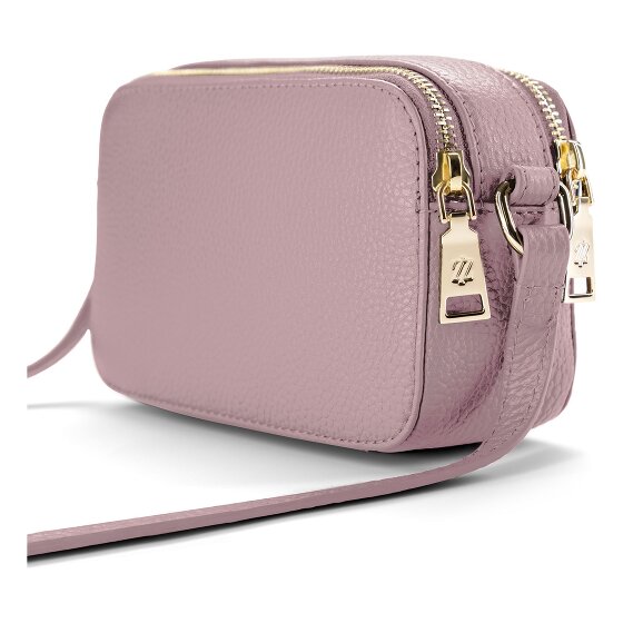 Lazarotti Bologna Leather Umhängetasche Camera-Bag Leder Double-Zip 18 cm