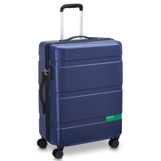 Delsey Paris x United Colors of Benetton Now Hardside 4-Rollen Kofferset 3 tlg. mit Dehnfalte