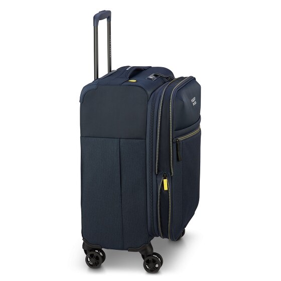 Delsey Paris Brochant 3 4 Rollen Kabinentrolley 55 cm mit Dehnfalte