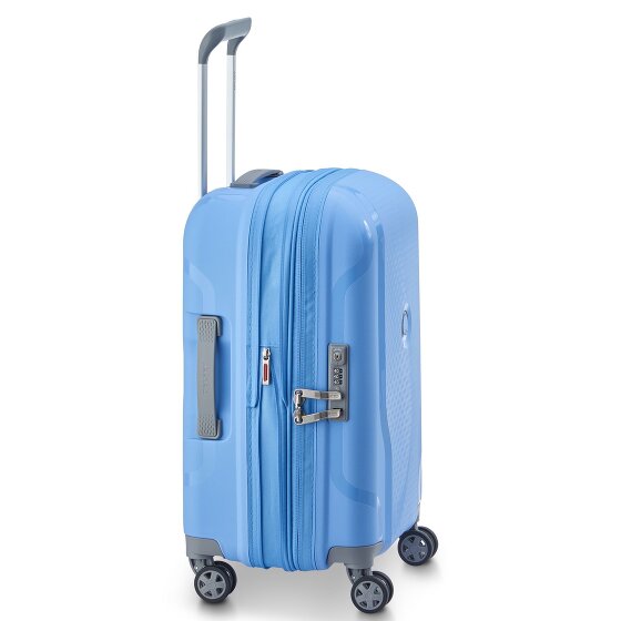 Delsey Paris Clavel 4-Rollen Kabinentrolley 55 cm mit Dehnfalte