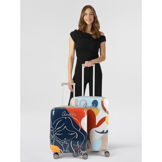 Anekke Eikon 4 Rollen Kofferset 2-teilig mit Dehnfalte