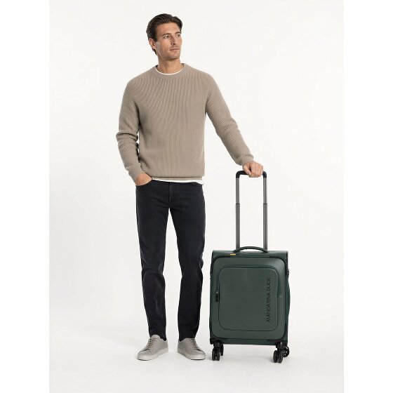Mandarina Duck Eco Coated 4 Rollen Kabinentrolley S 55 cm