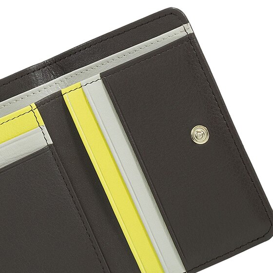 DuDu Geldbörse RFID Schutz Leder 12 cm