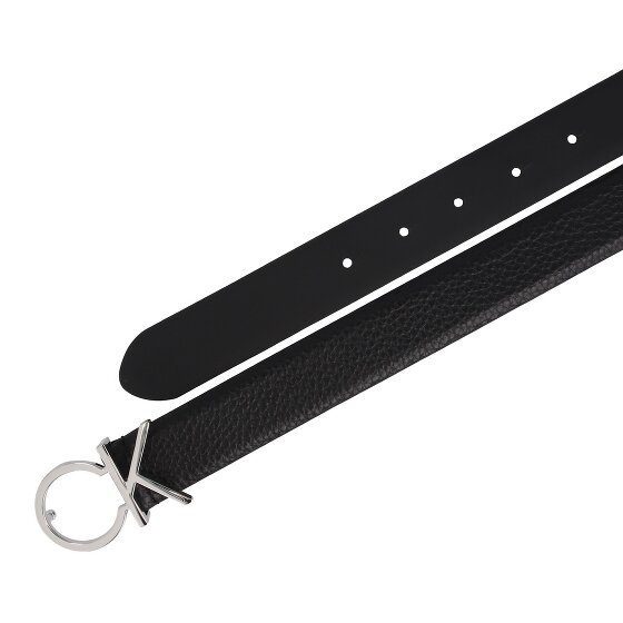 Calvin Klein CK Logo Gürtel Leder
