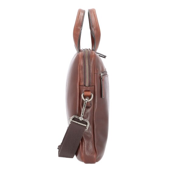 Leonhard Heyden Roma Aktentasche Leder 38 cm Laptopfach