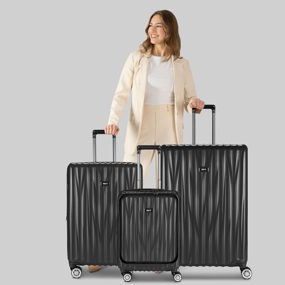 Bric's Cervia 2.0 4 Rollen Kabinentrolley 77 cm Laptopfach mit Dehnfalte