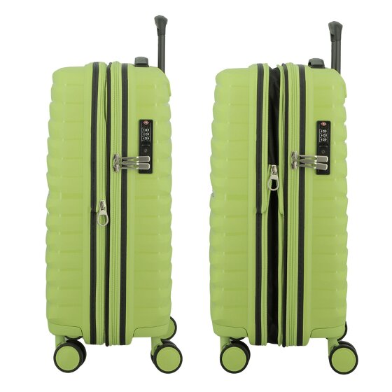 Jump Xwave 4 Rollen Kabinentrolley 55 cm mit Dehnfalte