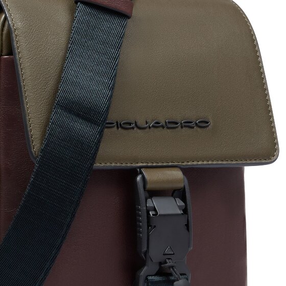 Piquadro Harper Mini Bag Umhängetasche Leder 17 cm